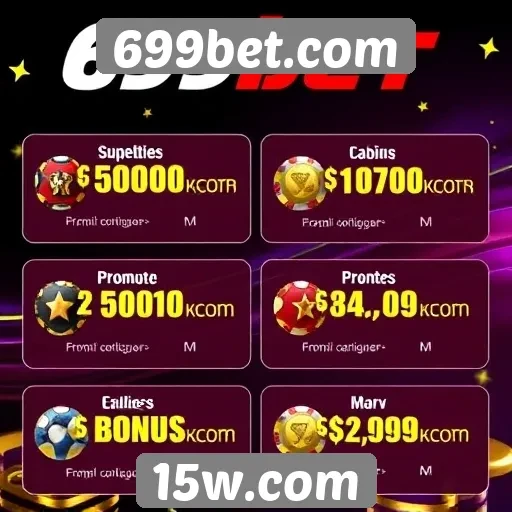 Sistema de bônus e promoções do 699bet